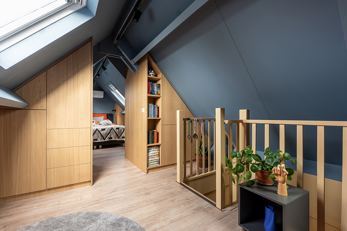 Zolderkamer maatwerk ontwerp