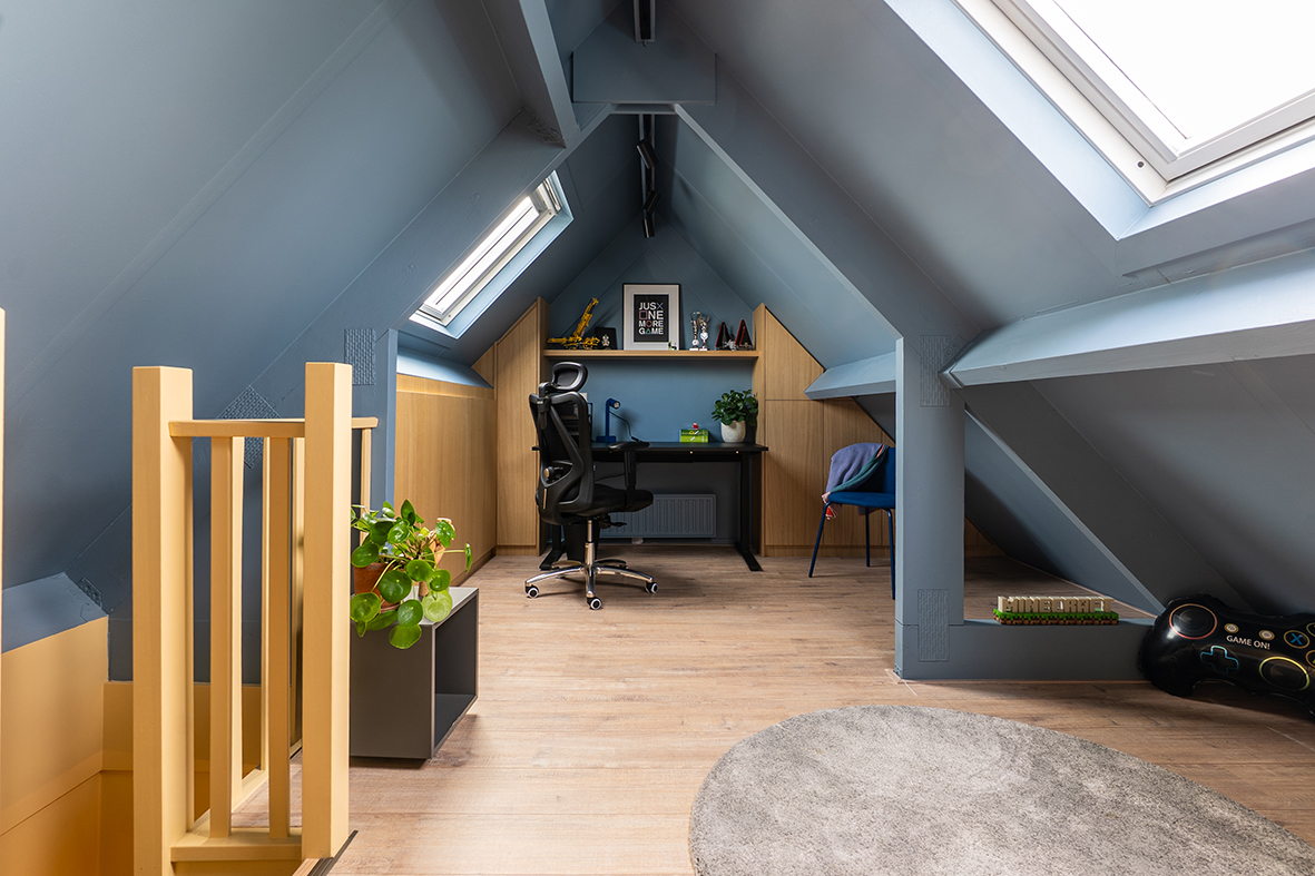 Zolderkamer maatwerk ontwerp