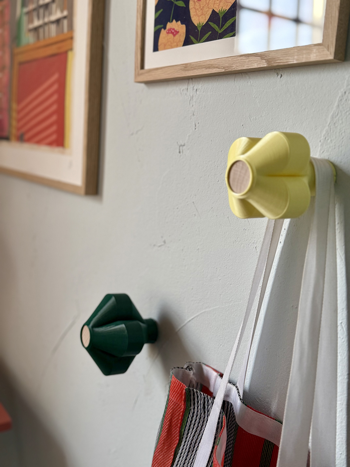 werkkamer make-over kleurrijk ontwerp