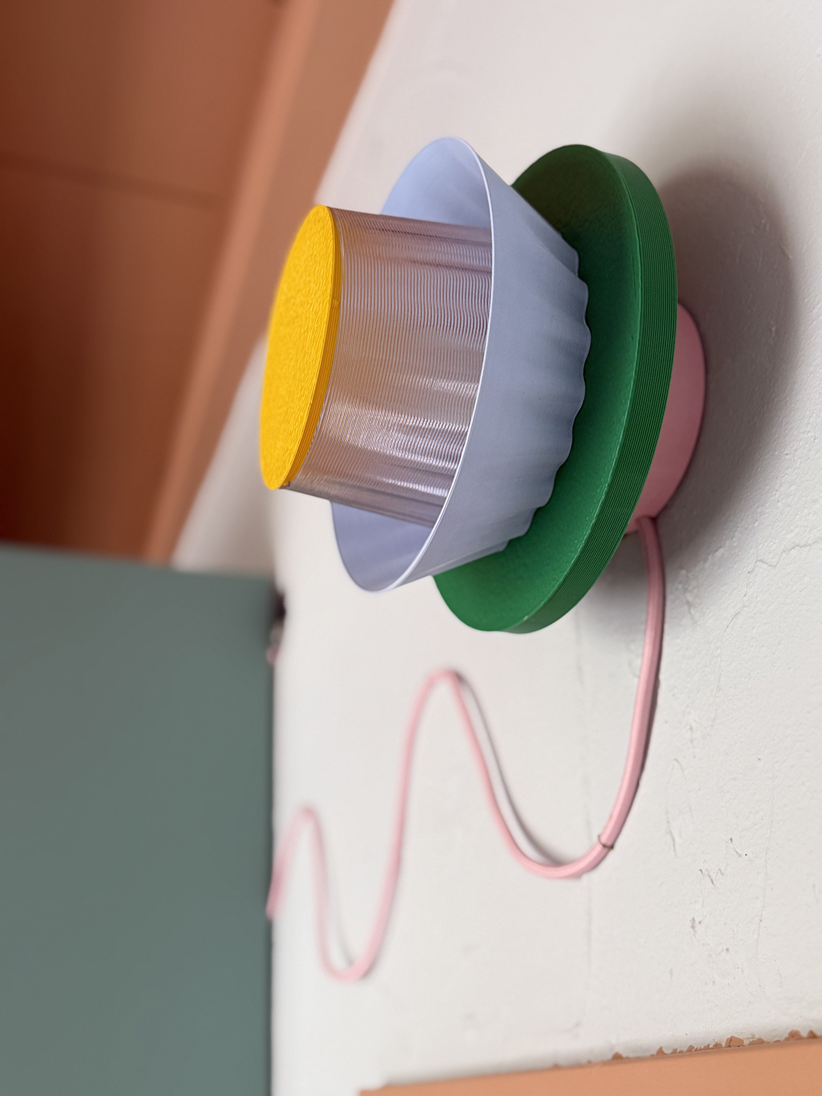 werkkamer make-over kleurrijk ontwerp