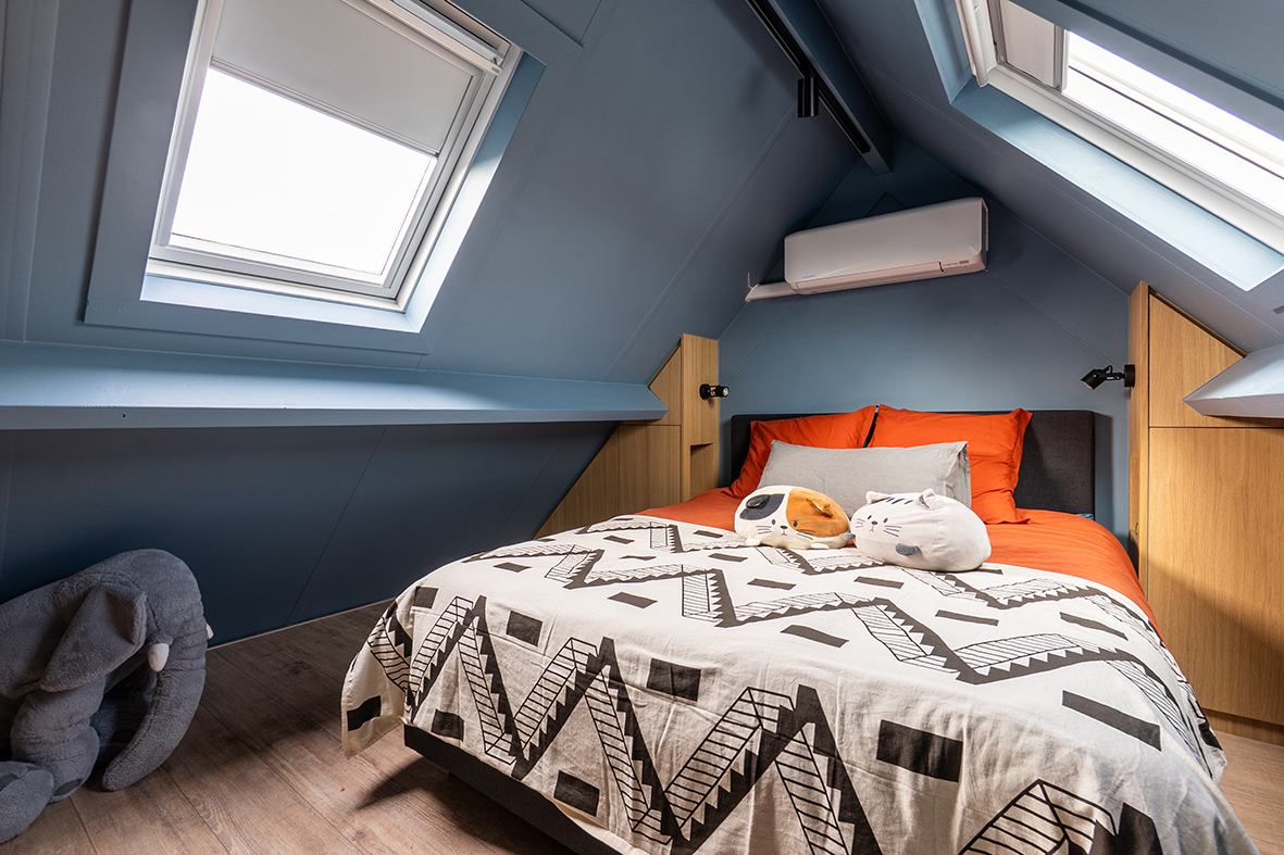 Zolderkamer maatwerk ontwerp