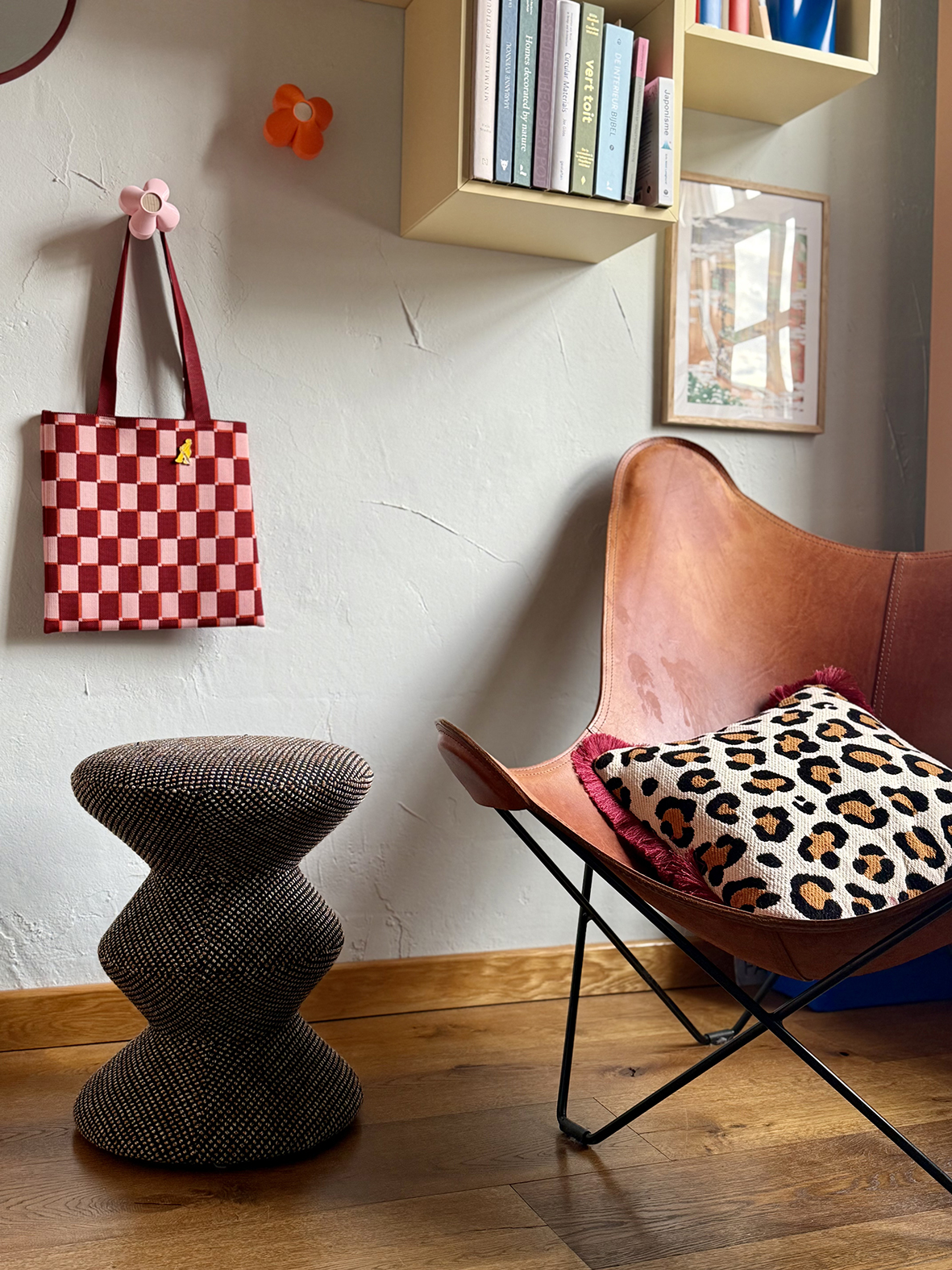 werkkamer make-over kleurrijk ontwerp