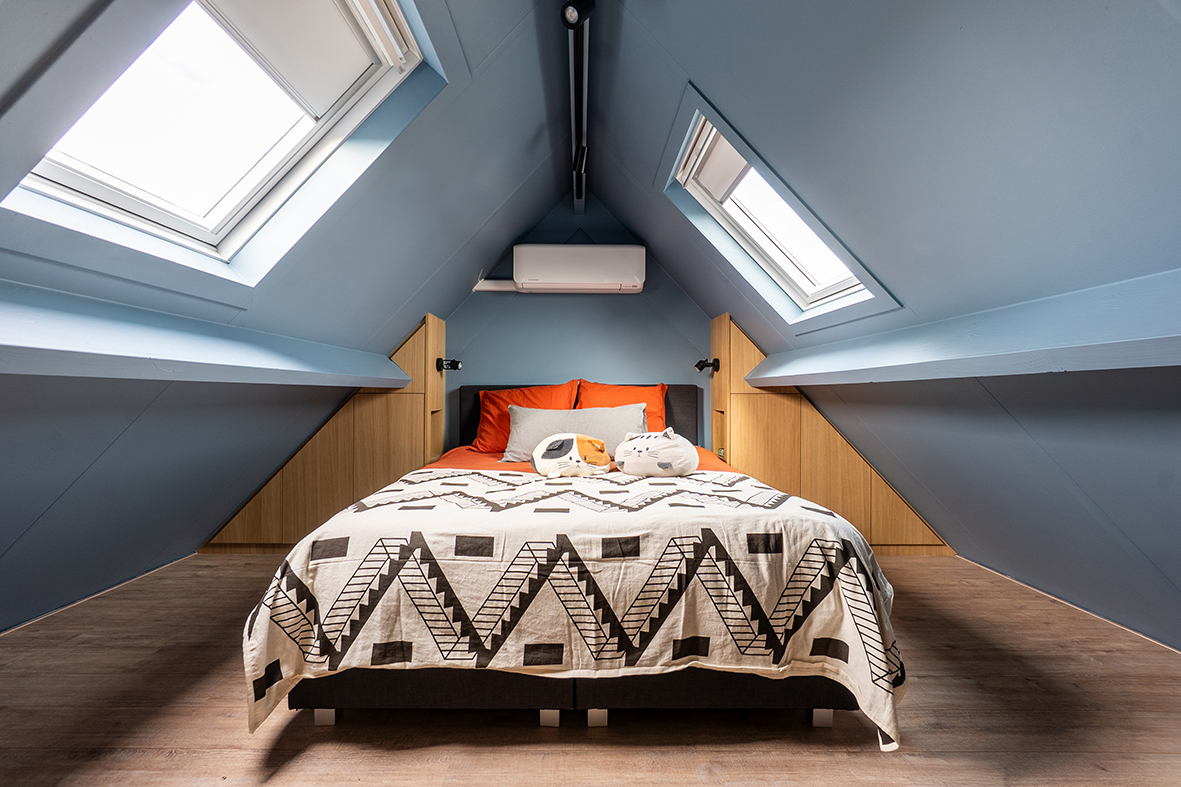 Zolderkamer maatwerk ontwerp